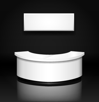 Blank exhibition Object vector 03