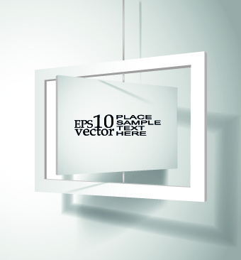 Blank exhibition Object vector 04