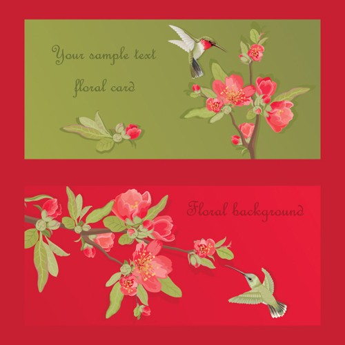 stylish hand drawn flowers flower card 