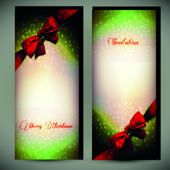 greeting christmas card vector card 