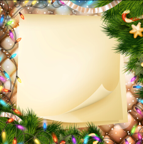 Christmas ornate background with greeting cards vector 03 Christmas ornate background with greeting cards vector 03