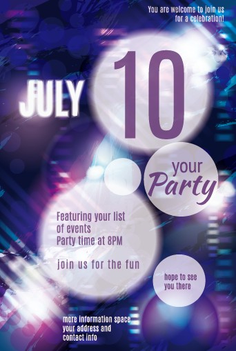 Vintage club flyer cover creative vector 05