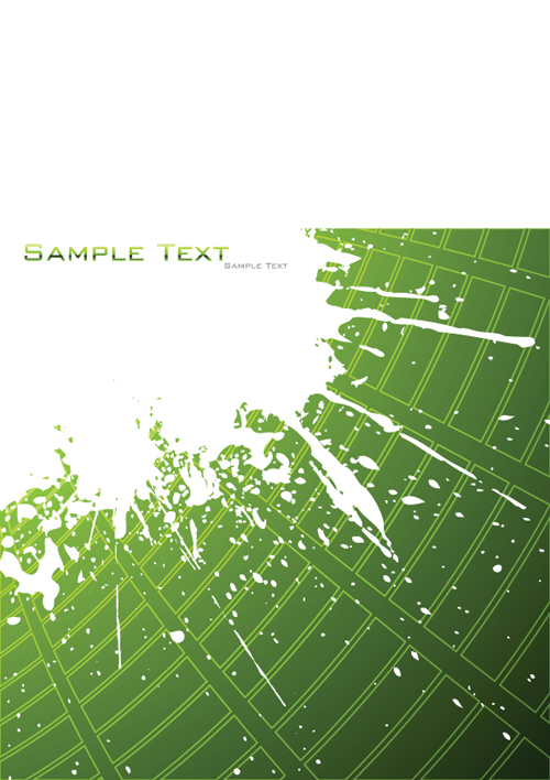 Colored splash Garbage vector background 02