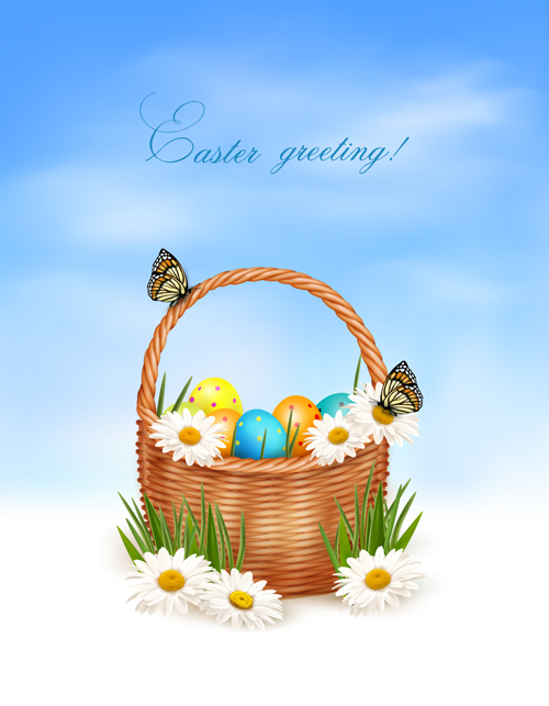 eggs easter egg easter basket 