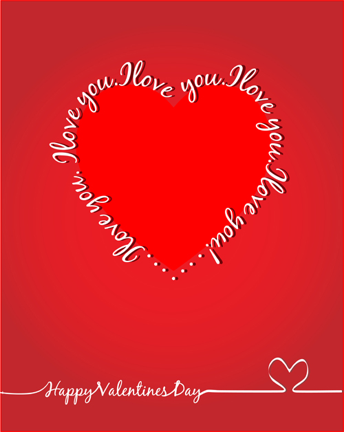 Elegant Valentine background graphic 01