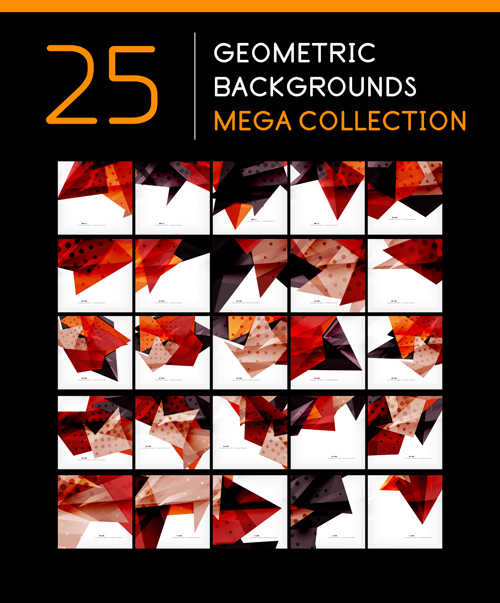 Geometric shape abstract backgrounds vectors 05 Geometric shape abstract backgrounds vectors 05