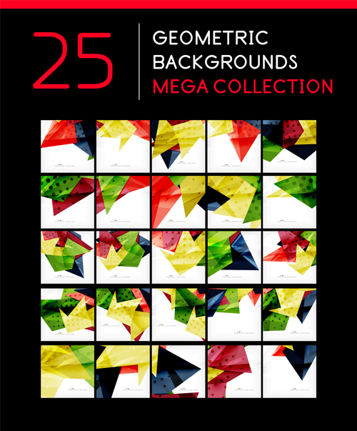 Geometric shape abstract backgrounds vectors 07 Geometric shape abstract backgrounds vectors 07