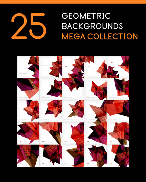 Geometric shape abstract backgrounds vectors 08 Geometric shape abstract backgrounds vectors 08