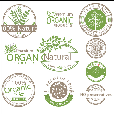 product organic labels 