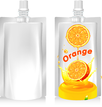 Packing juice design vector 02