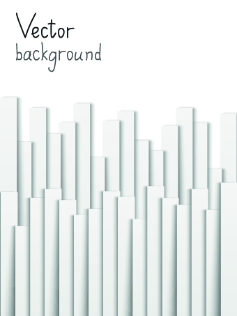Colored Paper strips vector background 03