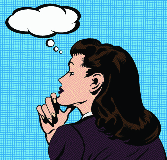 People with speech cloud design vector 02