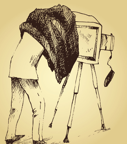 Set of Photographer design elements vector 02