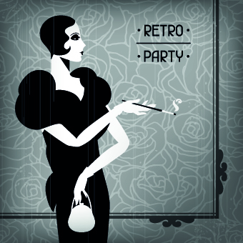 Retro font party girl cover 