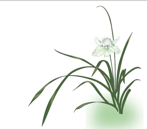 vector material simple orchid 