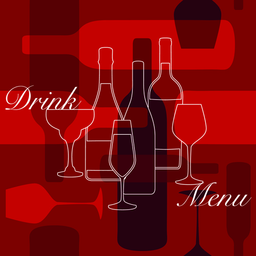 wine menu cover 