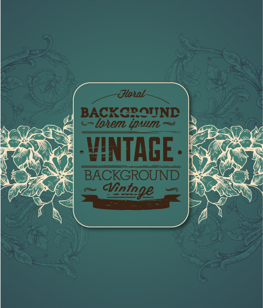 Huge collection of Vintage background vector 04
