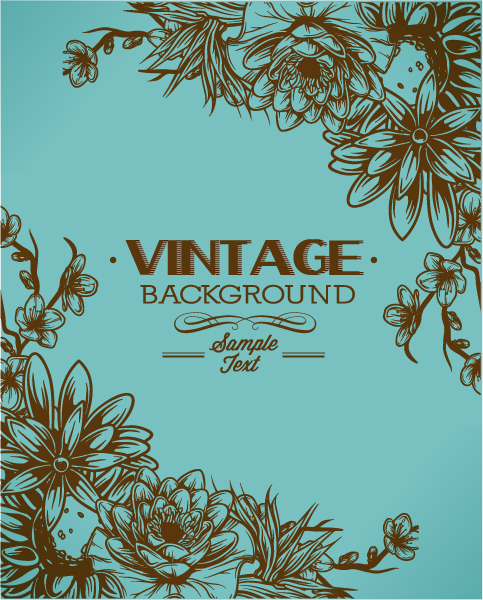 vintage image Huge collection collection background vector background 