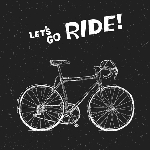 Vintage bicycle poster vectors 01 Vintage bicycle poster vectors 01