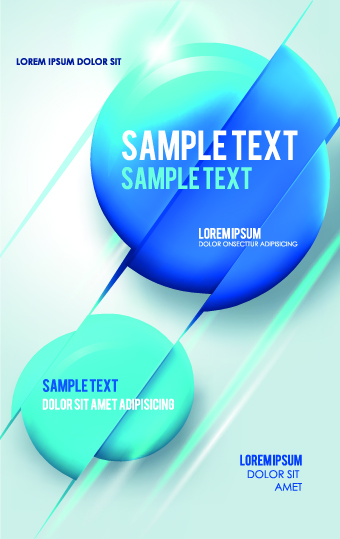 Business flyer and brochure cover design vector 31