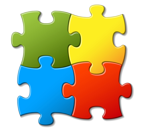Color Puzzle background 03