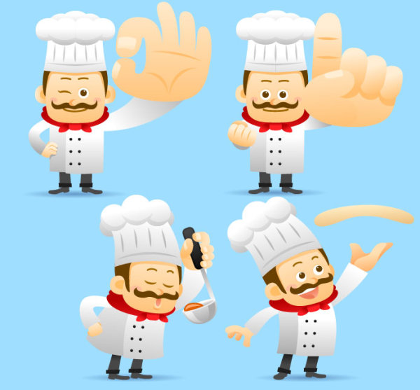 Different profession people vector set 01