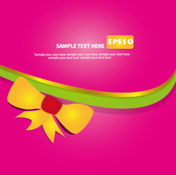Set of Abstract color template background vector 03