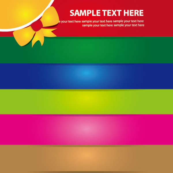 template color abstract 