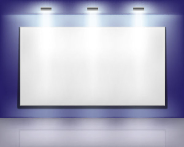 Panels and Spotlights elements vector 03