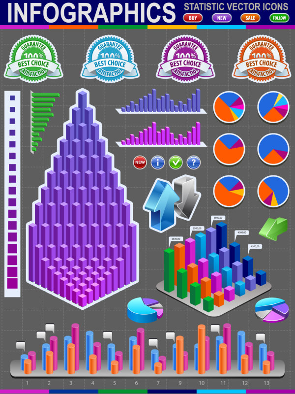 Information statistics icon 02