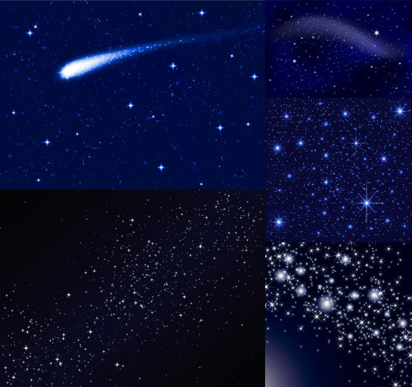bright sky background vector