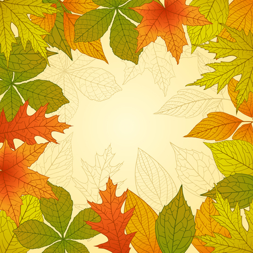 vector background leave autumn leaves autumn background 