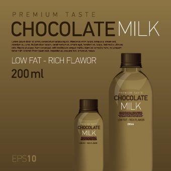 milk creative cover chocolate 