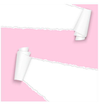 Colored torn paper background vector template 01