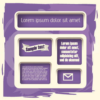 Creative Retro Infographic design vector 05