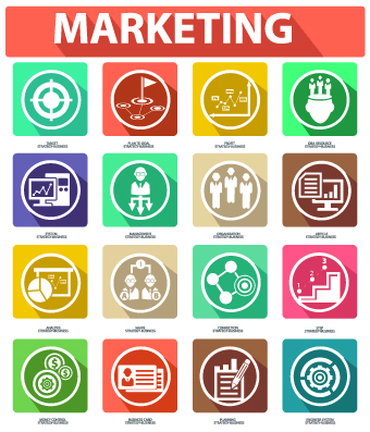 marketing icons icon different 
