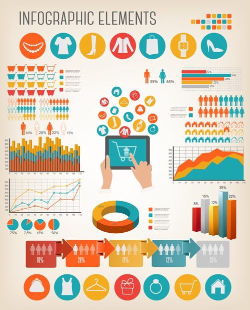 alth infographics vector material 03 Human health infographics vector material 03