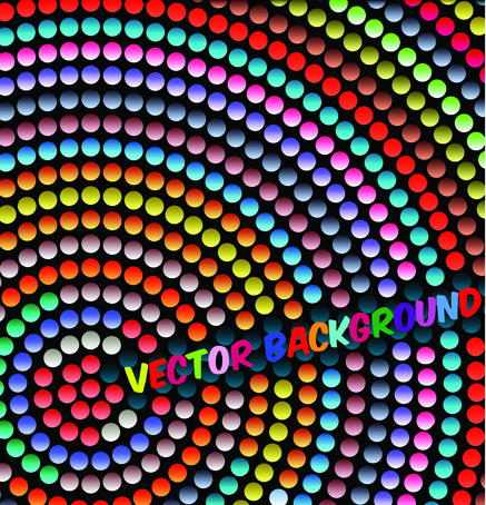 Elements of Abstract mosaics background vector 02