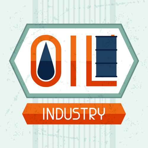 oil industry grunge elements background 