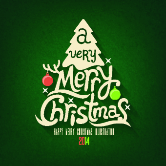 Retro Christmas creative vector backgrounds 01