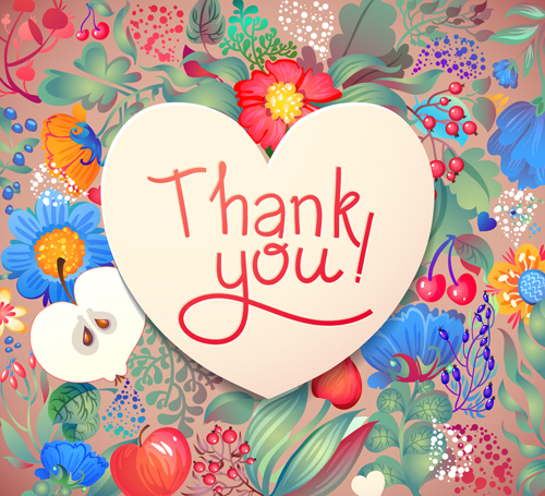 Romantic summer floral cards design vector 06