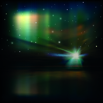 Beautiful Sunset background vector graphics 03