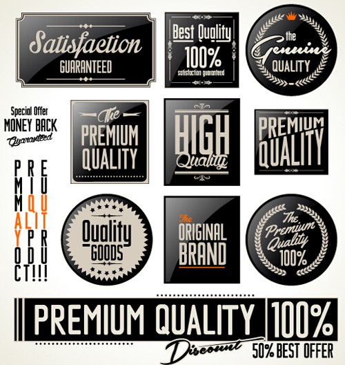 stickers sticker quality premium labels label banner 