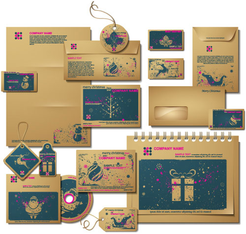 Christmas theme Label and tags vector 04