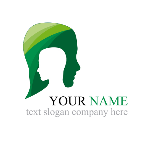 Creative Humans head design elements 04
