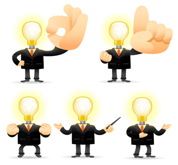Different profession people vector set 05