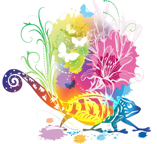 Brilliant Small animals Illustration vector 03