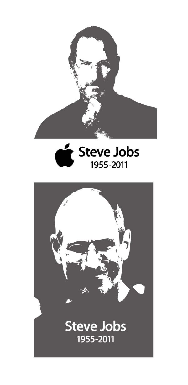 vector Steve Jobs 