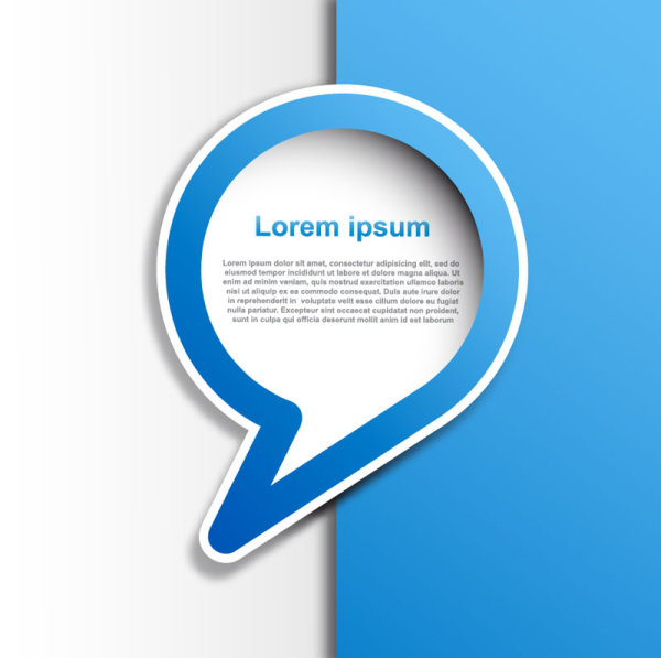 You text of the cloud template vector 02