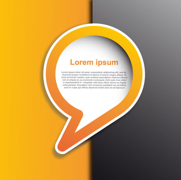 You text of the cloud template vector 04